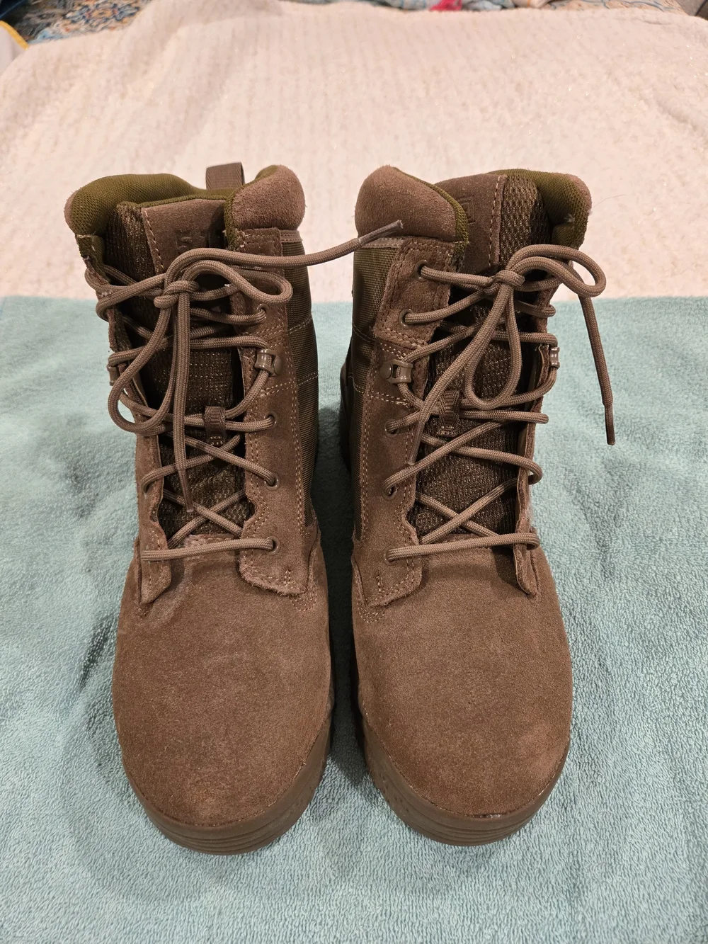 *5.11 Tactical* Suede Lace-Up Tactical Boots in Dark Coyote